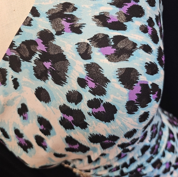 Animal print, maxi, dress, wedding, formal, party, prom, senior ball, colorful - Picture 6 of 12